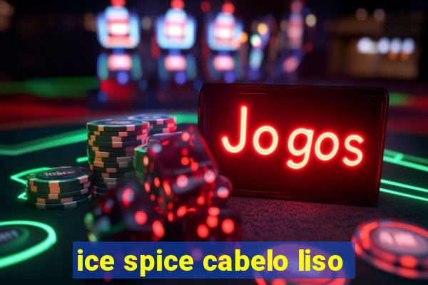 ice spice cabelo liso